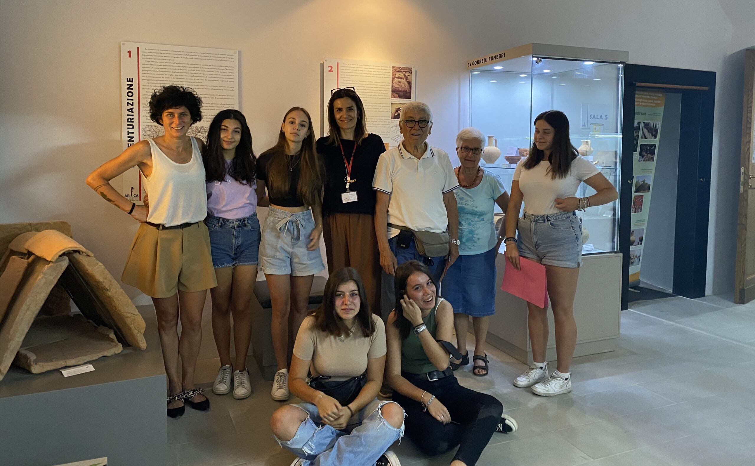 Alternanza Scuola-Lavoro: i ragazzi dell’IISS Galilei di Poppi al Museo Archeologico