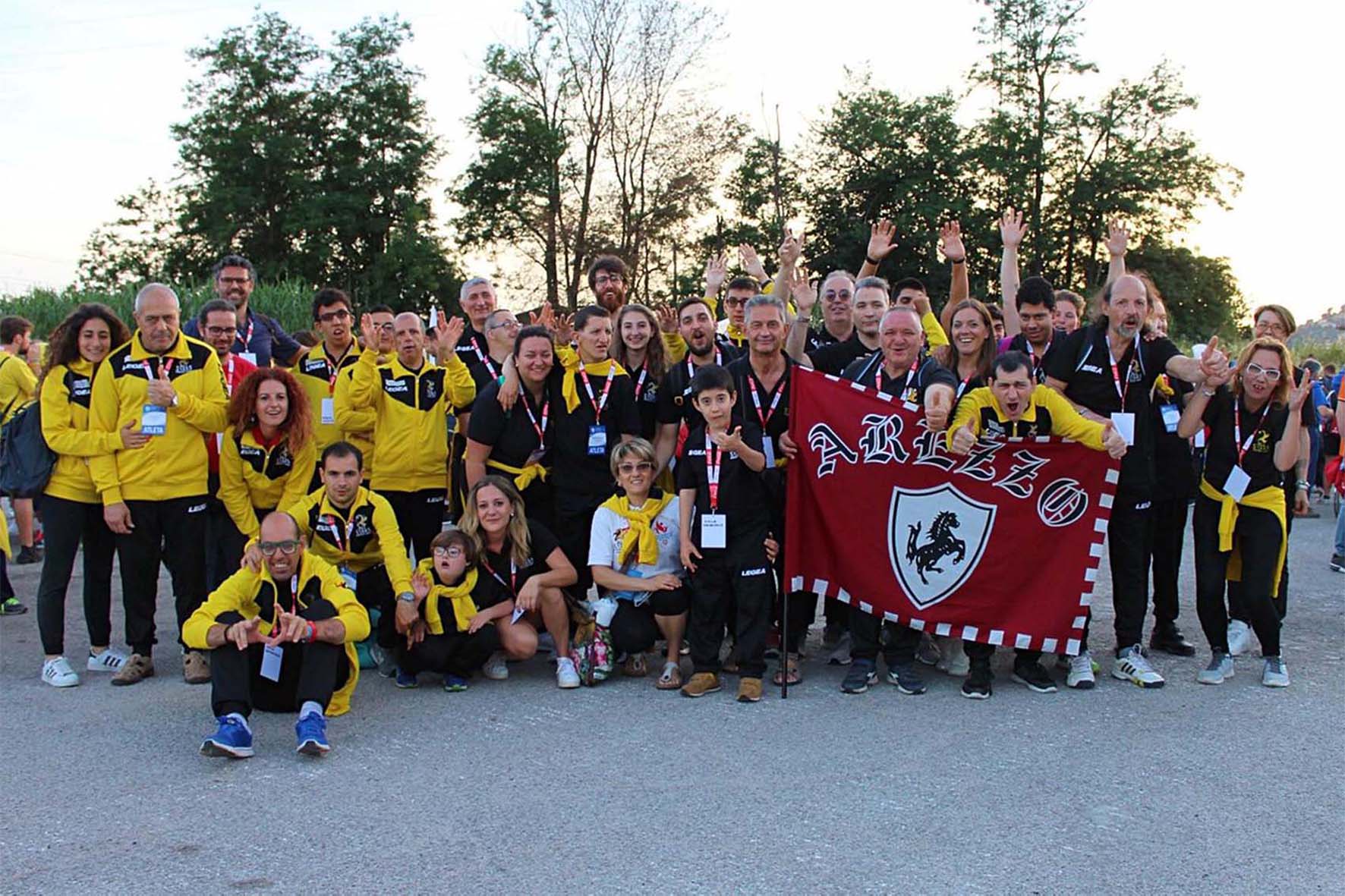 Diciotto atleti aretini ai Giochi Nazionali Estivi Special Olympics 2022