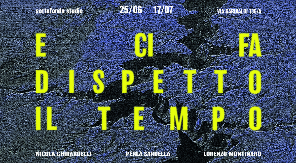 Tre giovani artisti emergenti alla mostra “E ci fa dispetto il tempo”