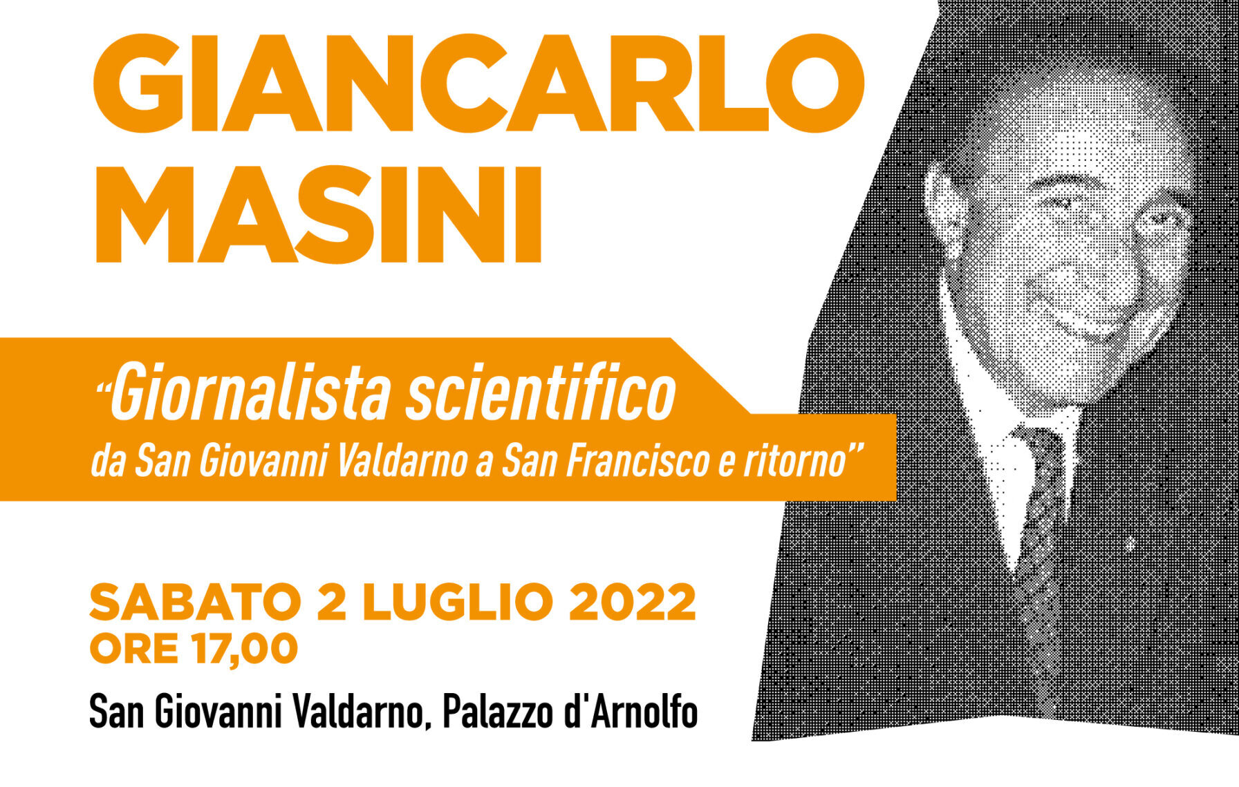 Giancarlo Masini: da San Giovanni Valdarno a San Francisco e ritorno