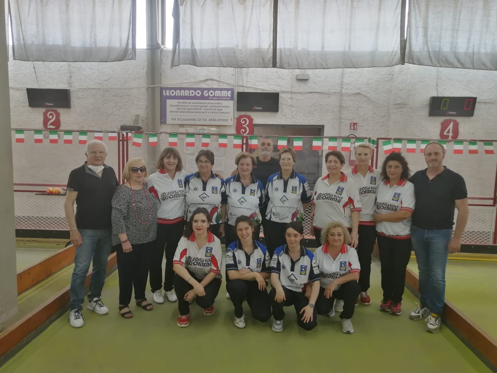 Campionato Nazionale Femminile Bocce tra Circolo Grossetano e Cortona
