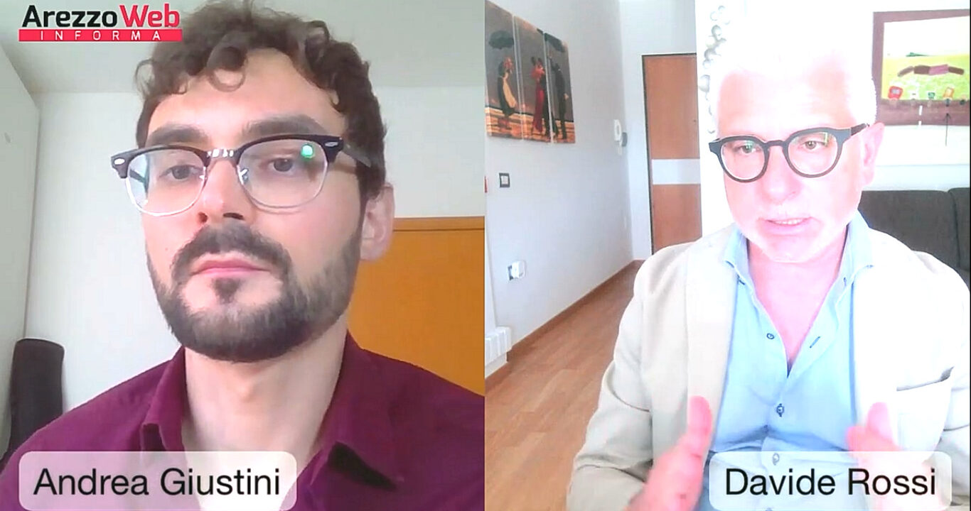 Uno scorcio dell’intervista a Davide Rossi, autore di “La Fabian Society e la Pandemia”