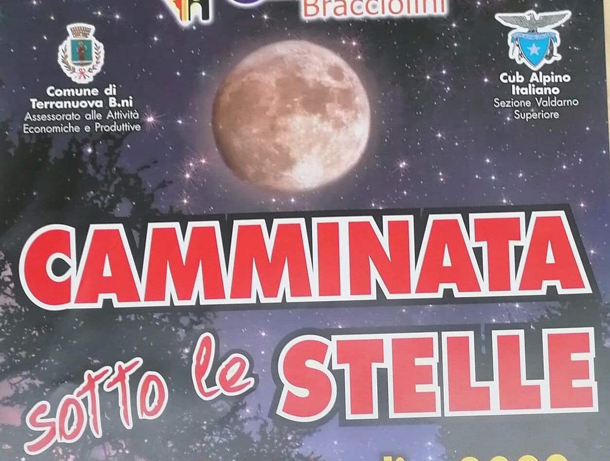 Venerdì 1 luglio torna la Camminata sotto le stelle