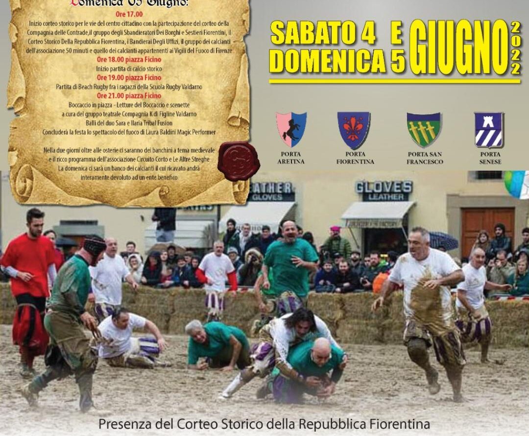 Il calcio storico fiorentino in piazza