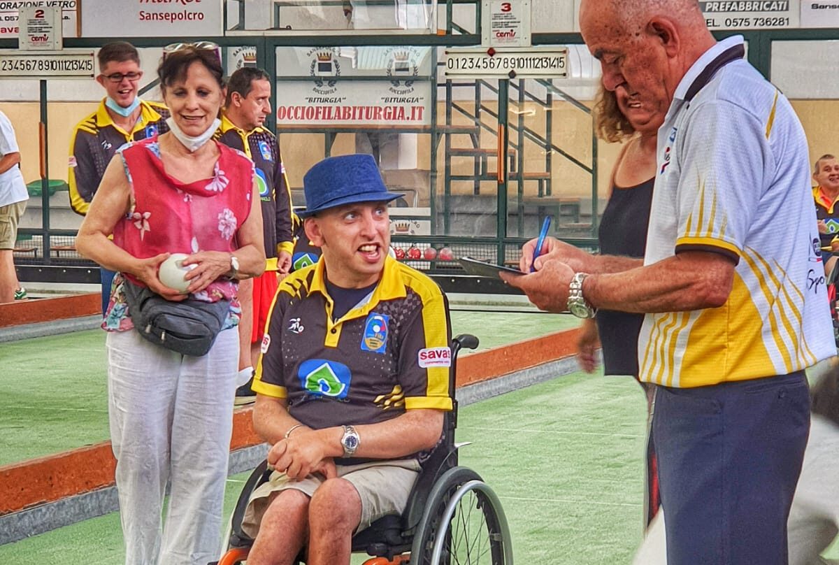 “Tutti in gioco”: a Sansepolcro la gara di Bocce dedicata ai paralimpici