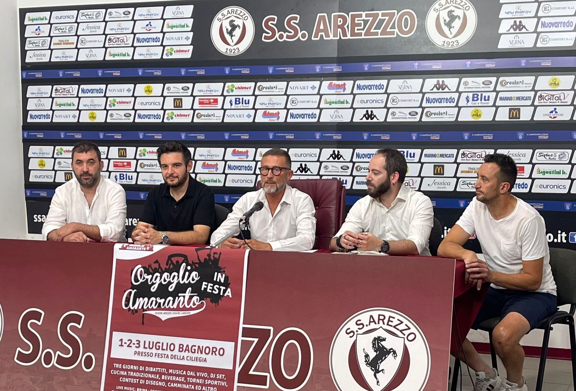Orgoglio Amaranto in festa al grido di Essere Arezzo, Essere l’Arezzo
