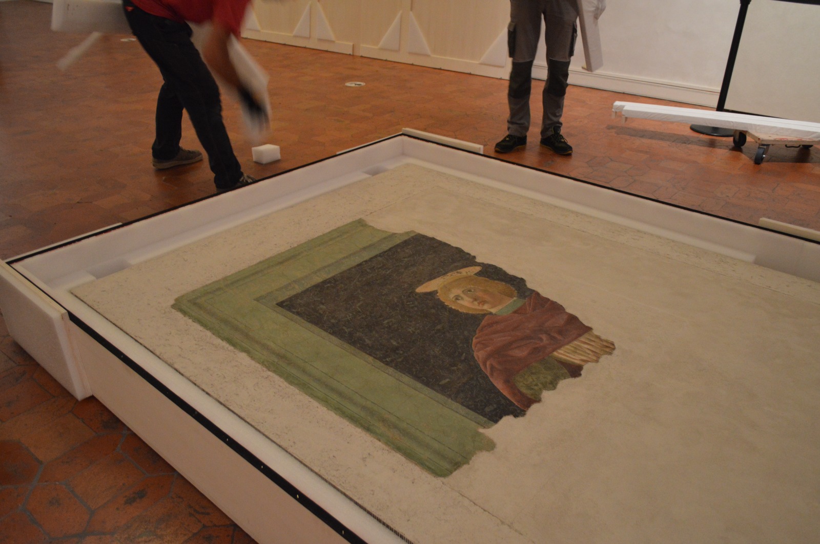 Trasferta del San Giuliano di Piero della Francesca ad Urbino