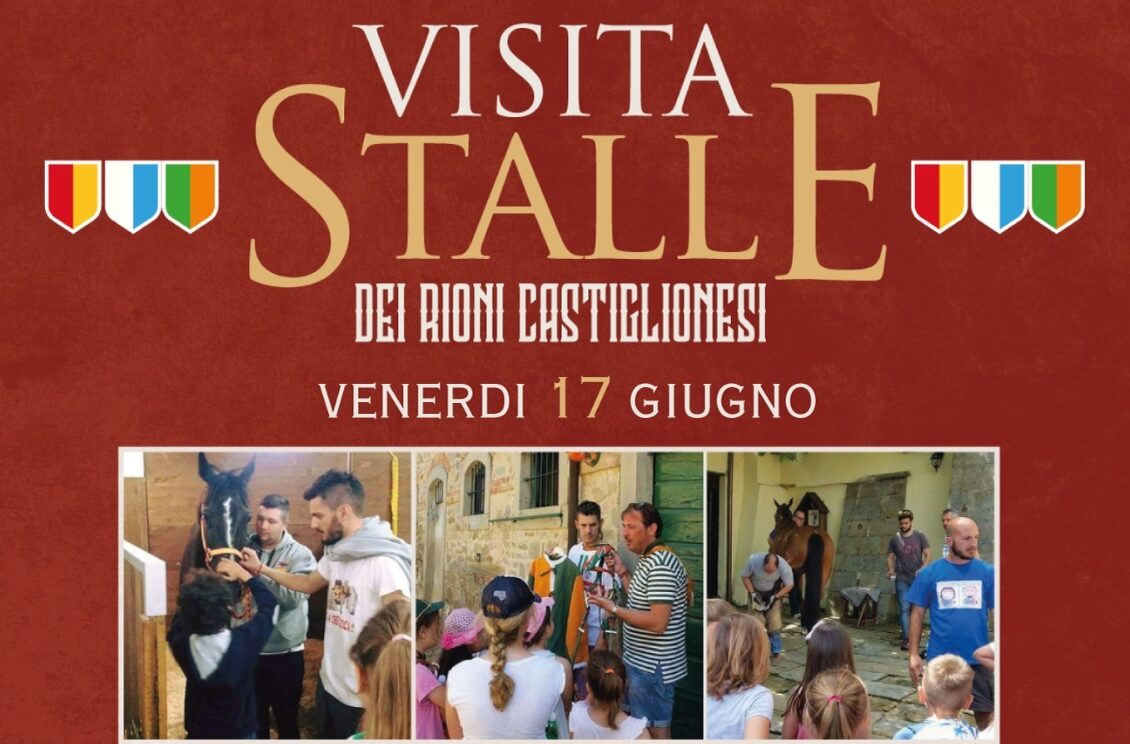 Palio dei Rioni: venerdì 17 giugno torna la “Visita alle Stalle”