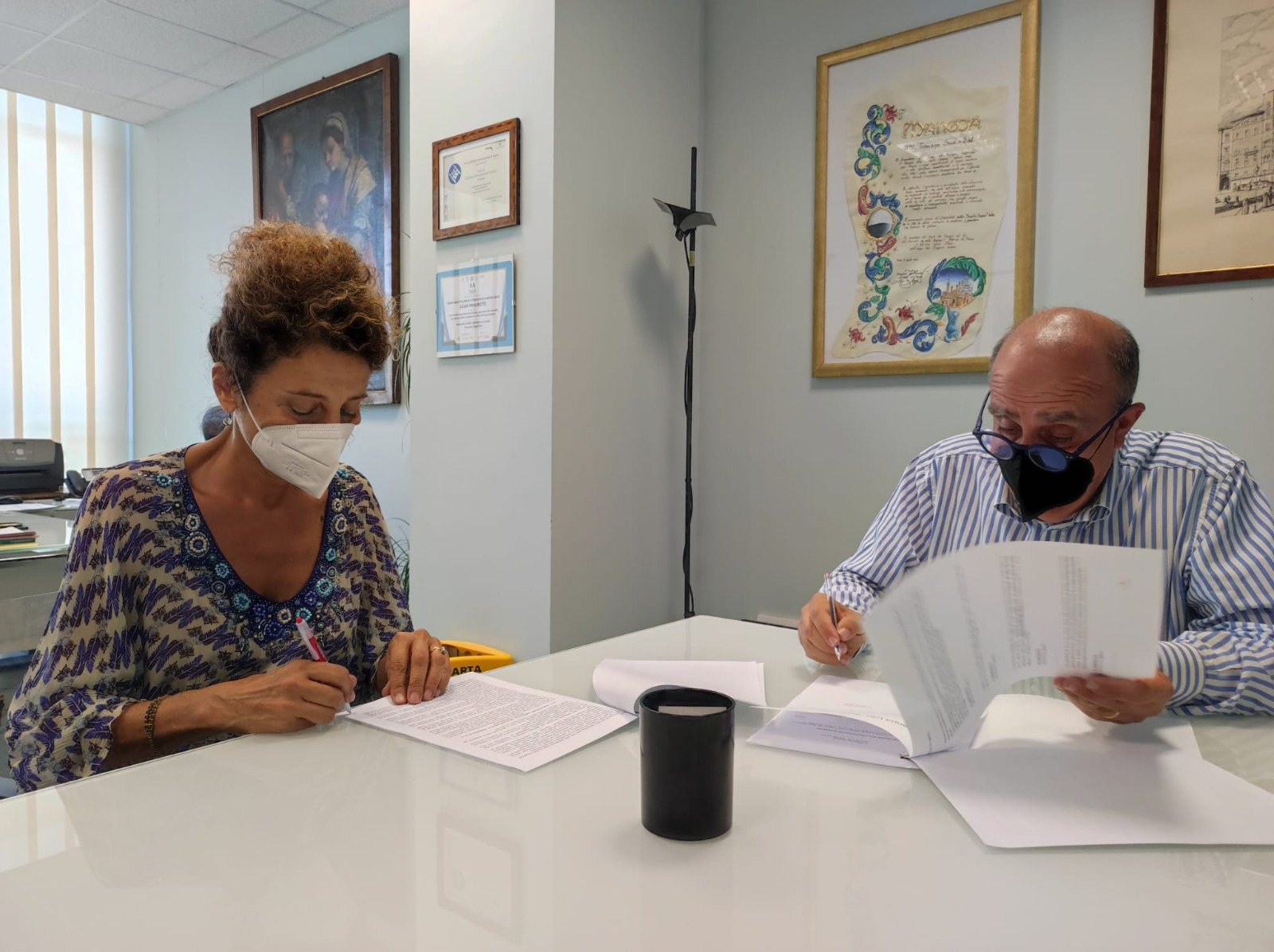 Agnese Cini e Antonio D'Urso