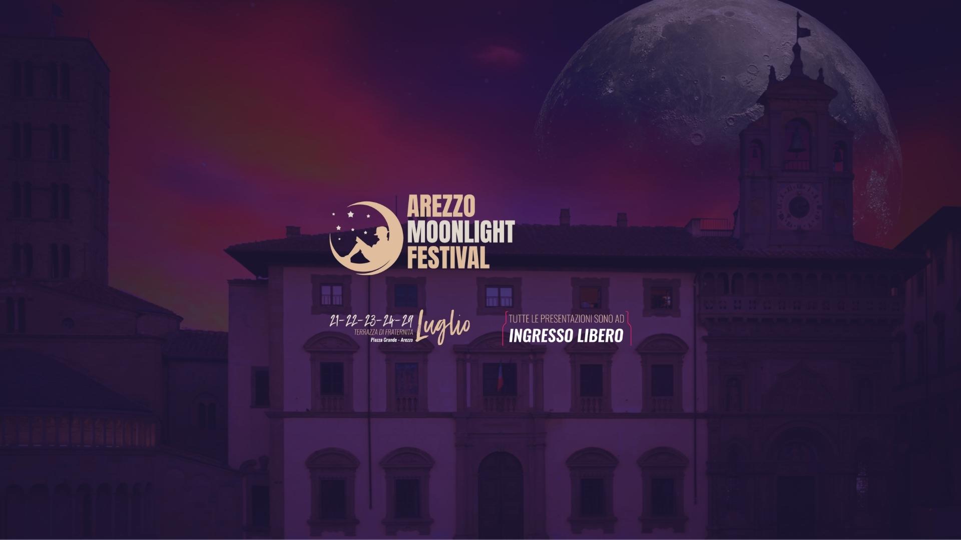 Arezzo Moonlight Festival: 3 gli autori protagonisti della serata di venerdì 22 luglio