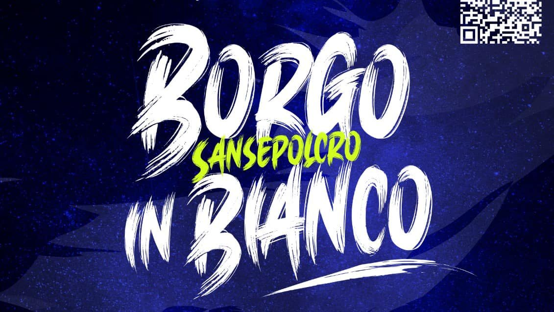 “Borgo in bianco”: una notte candida e divertente nel centro di Sansepolcro