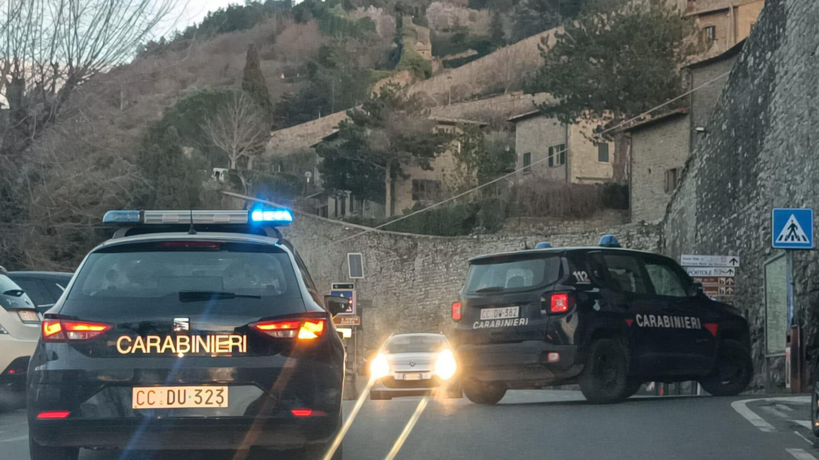 Cortona: i carabinieri denunciano 5 persone per tentata rapina