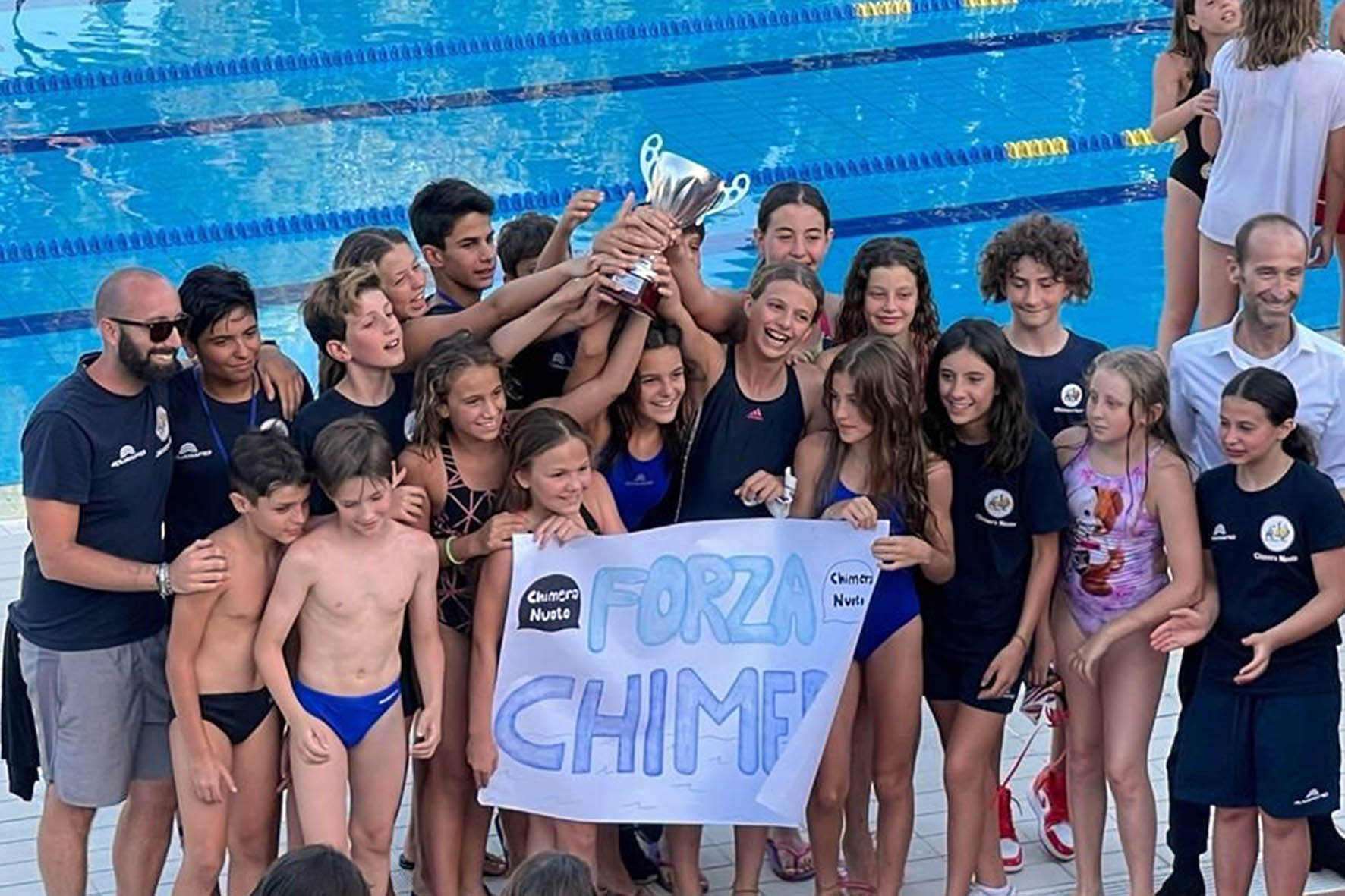 Chimera Nuoto seconda al Campionato Regionale Estivo Esordienti A