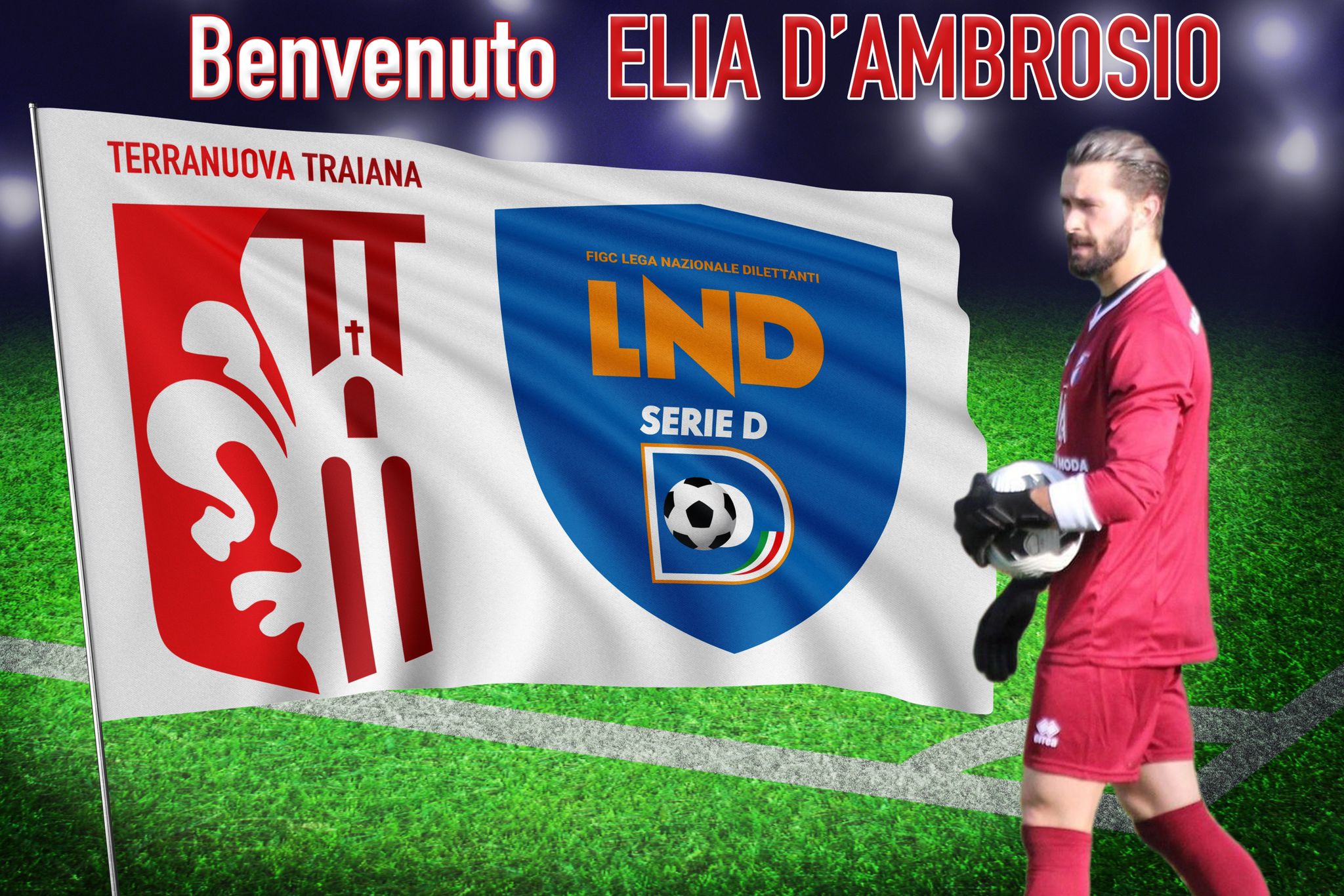 Elia D’Ambrosio è un nuovo giocatore del #AsdTerranuovaTraiana