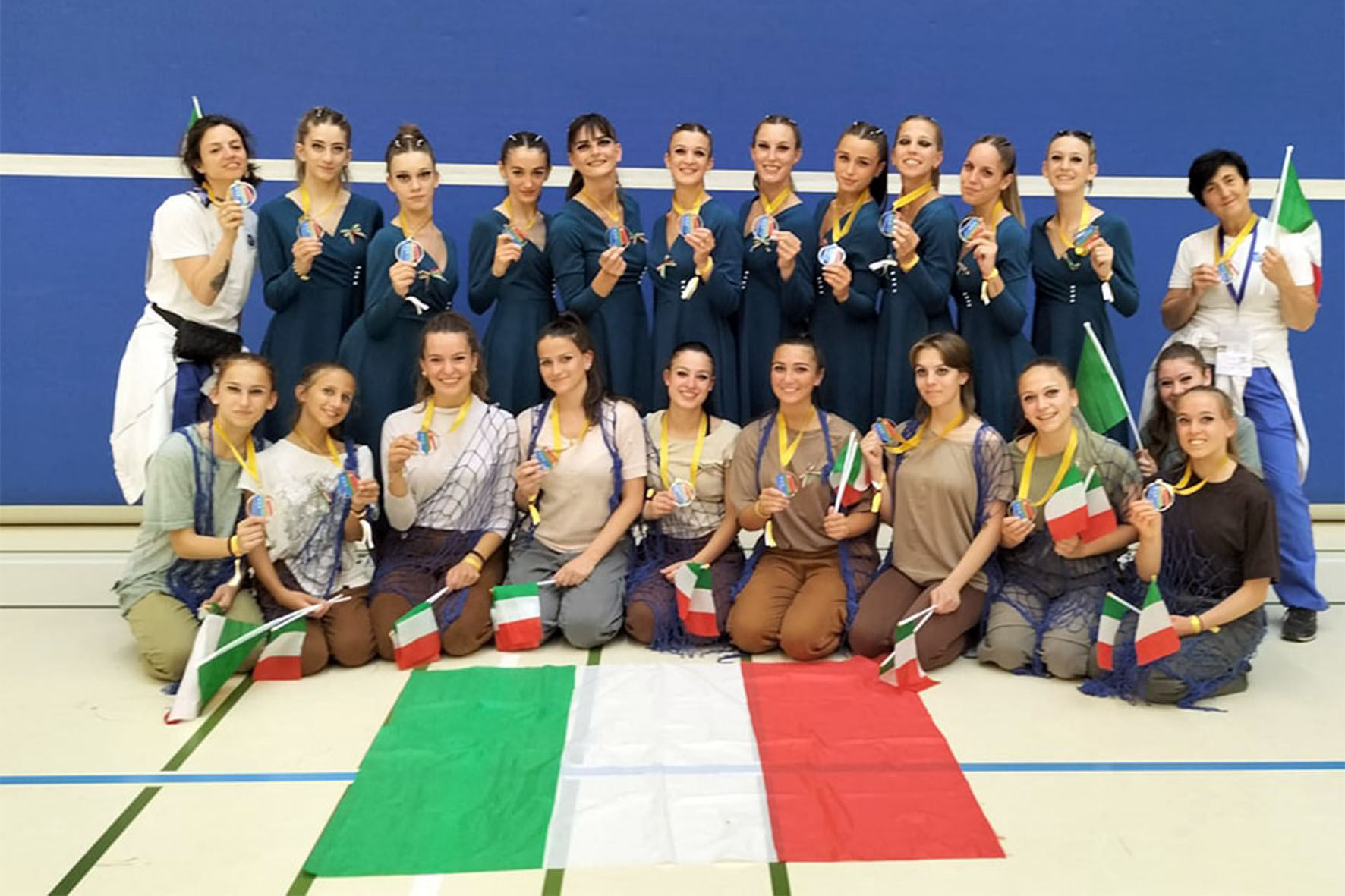 La Ginnastica Petrarca ha vinto l’oro all’European Gym For Life Challenge
