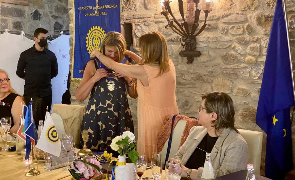 Antonella Gallorini Calvelli è il nuovo presidente di Inner Wheel Arezzo Toscana Europea