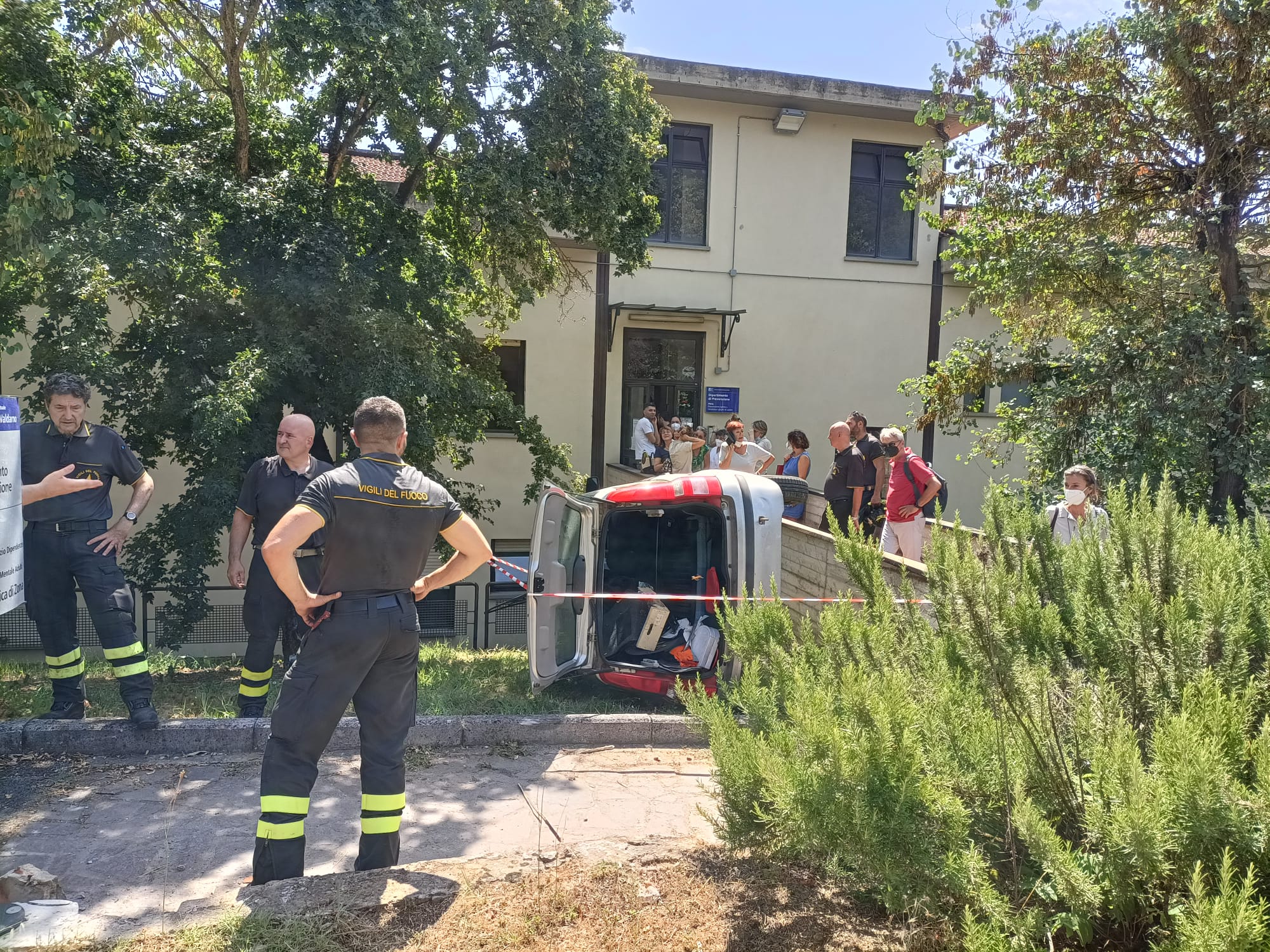 Incidente stradale questa mattina nei pressi dell’Ospedale Serristori