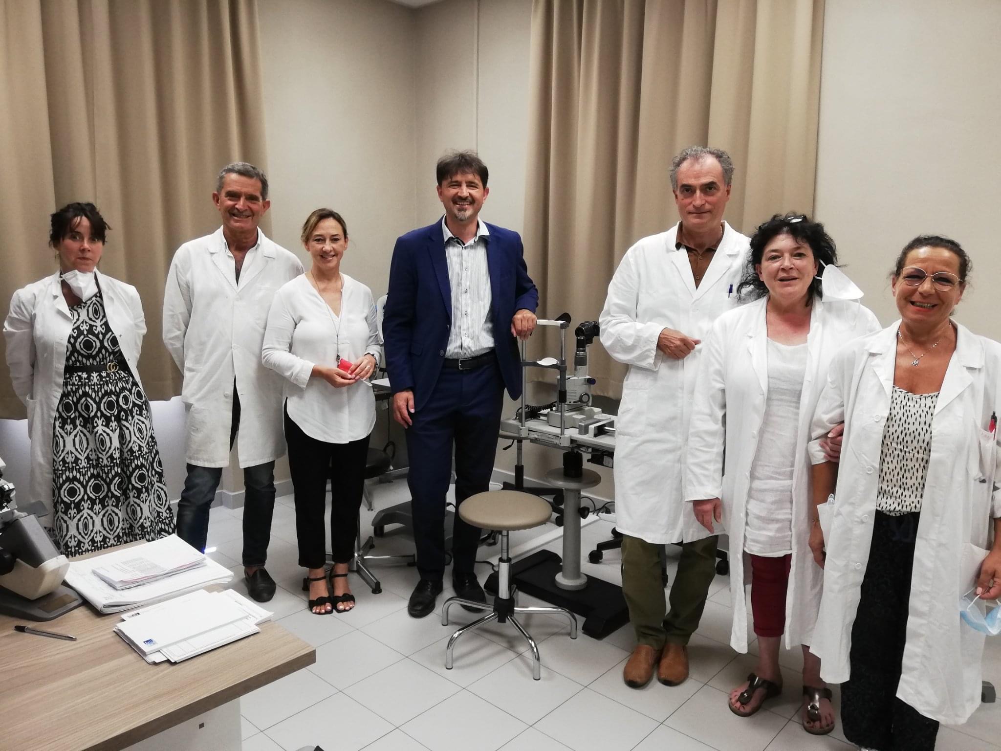 Ripristinato l’ambulatorio oculistico presso la Casa della Salute di Pratovecchio Stia: i tempi di attesa scendono sotto la media regionale