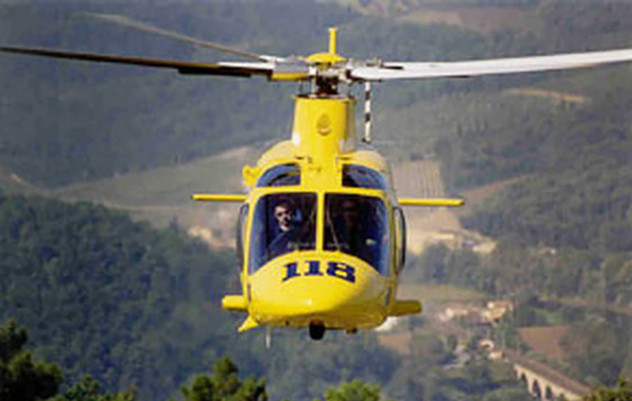 Incidente in bicicletta a Pomaio: 48enne trasportato all’ospedale San Donato