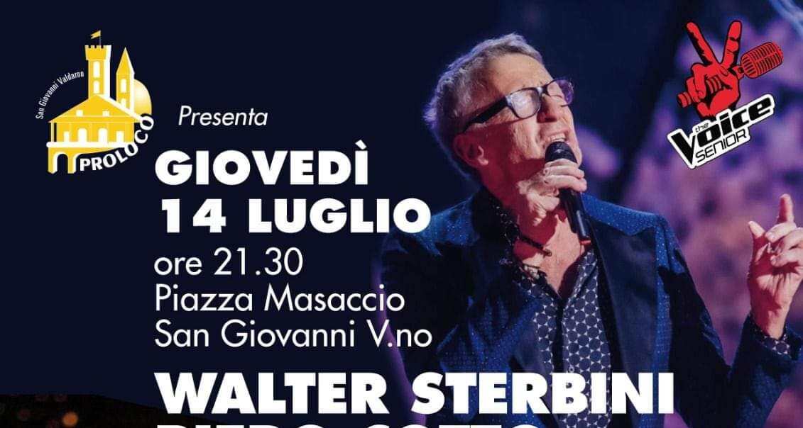 San Giovanni Valdarno pronta ad accogliere Walter Sterbini