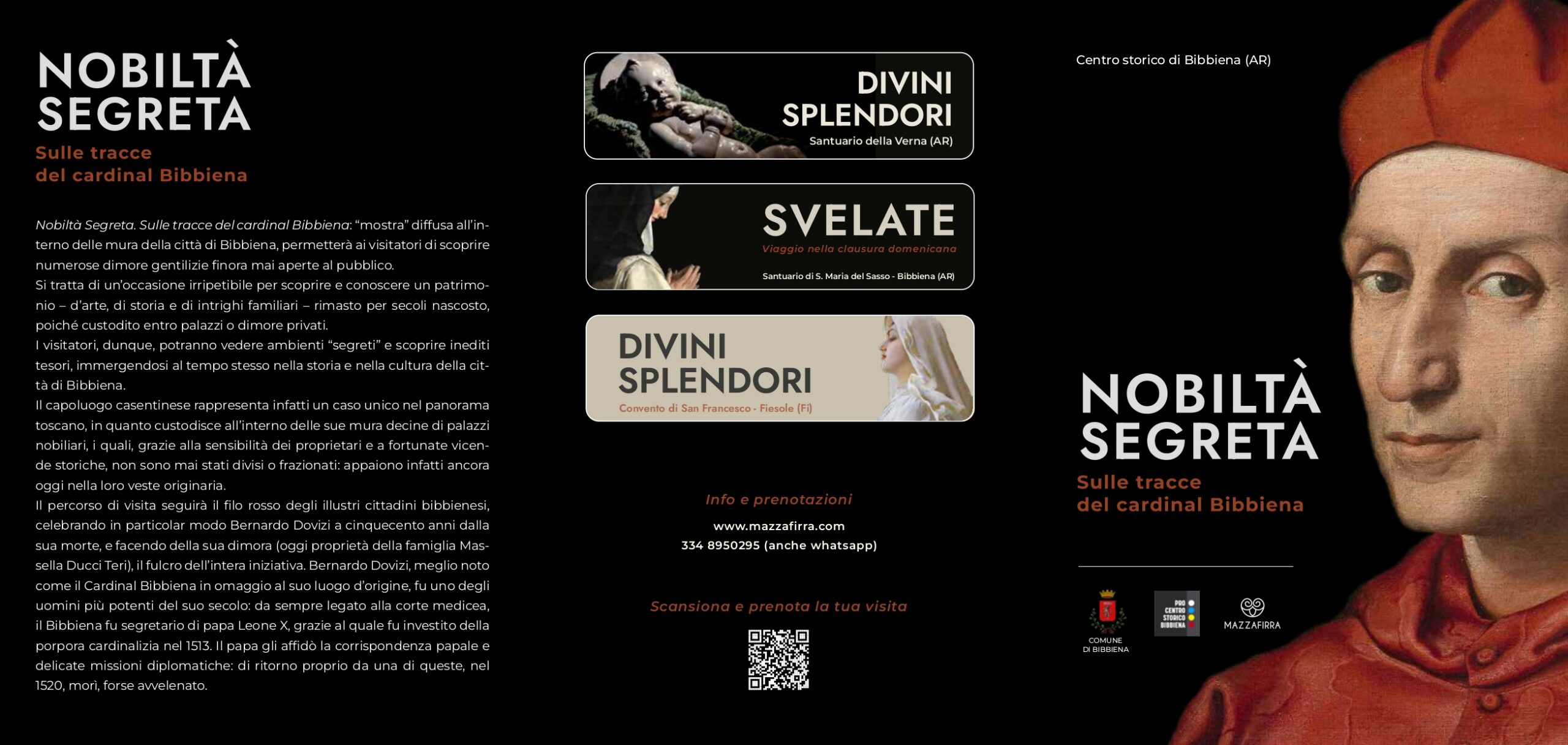 “Nobiltà segreta, sulle tracce del Cardinal Bibbiena”: un nuovo percorso culturale