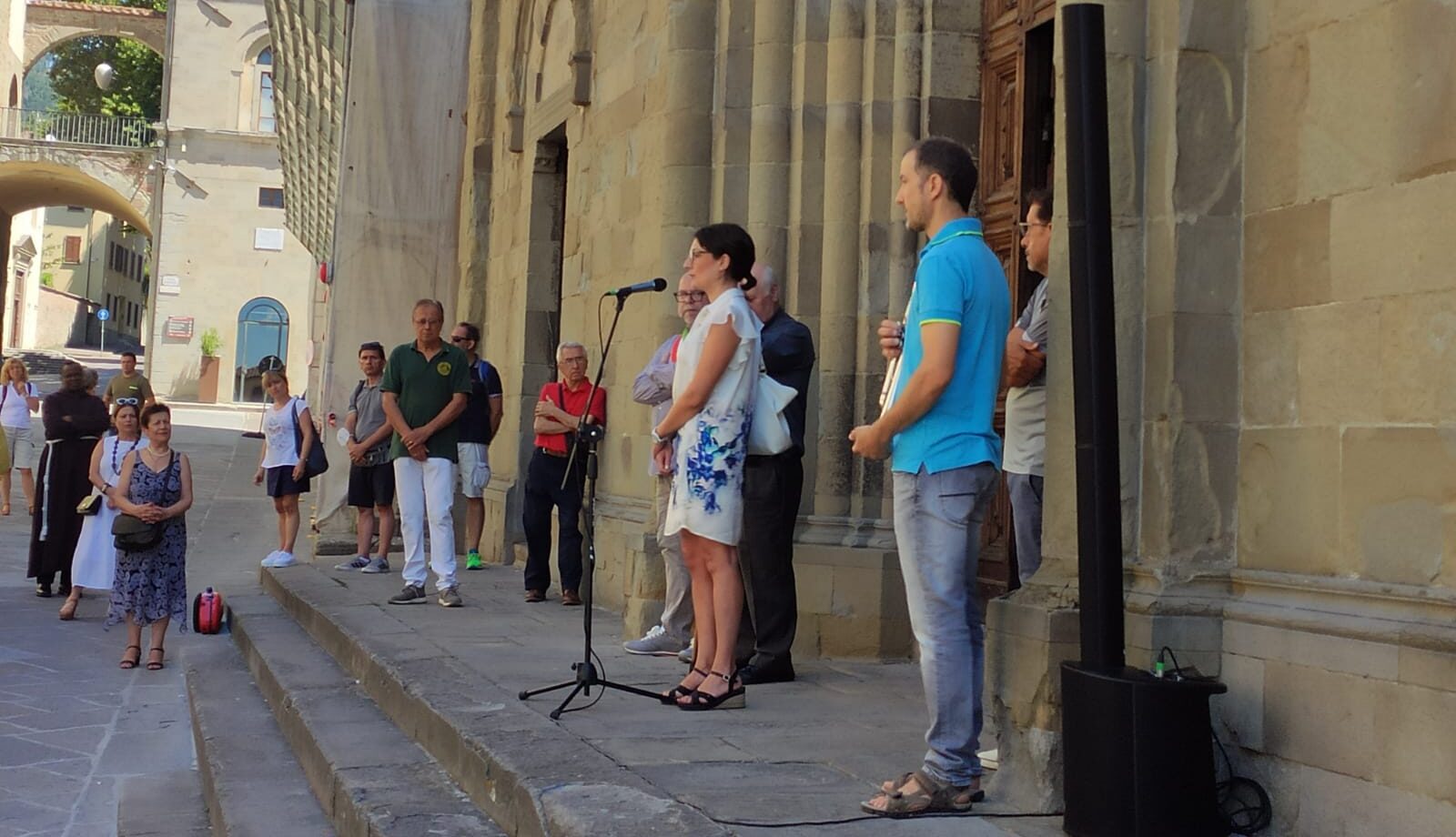 78° anniversario dell’abbattimento della Torre di Berta: la commemorazione a Sansepolcro