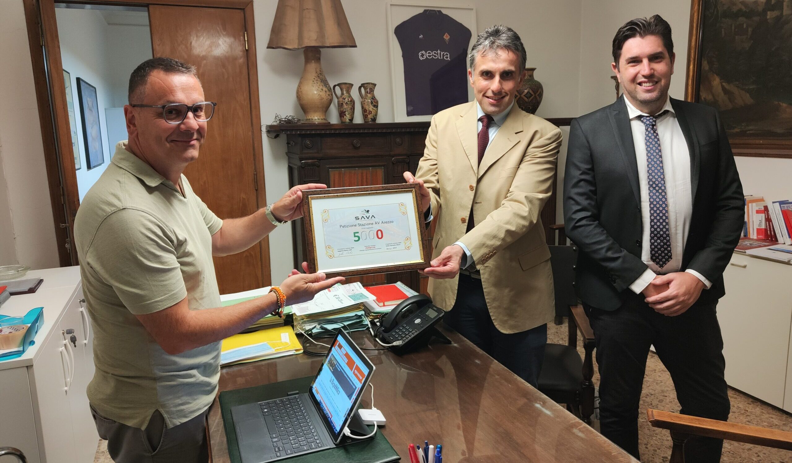 Stazione Alta Velocità ad Arezzo: il Comitato SAVA incontra il gruppo LFI