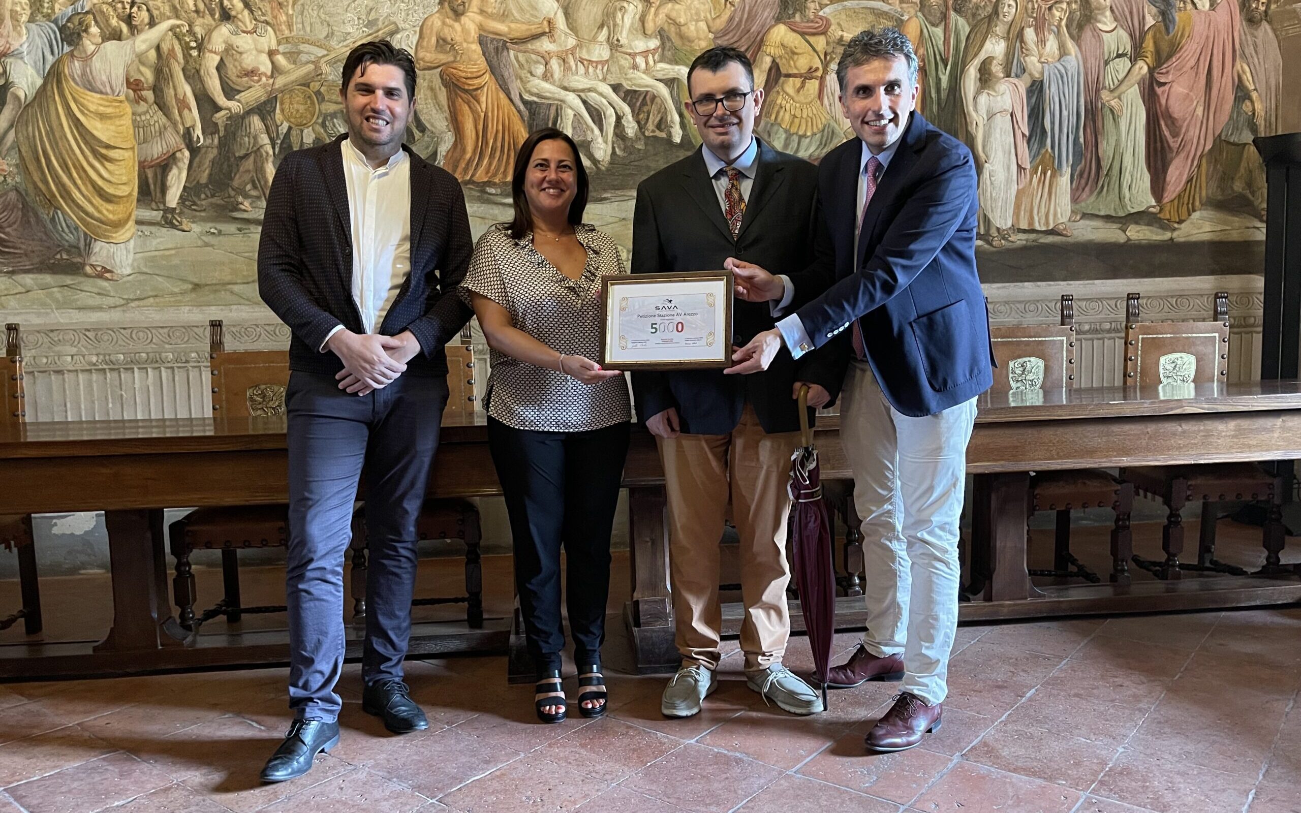 Il Comitato Stazione Alta Velocità Arezzo a colloquio con tutte le forze politiche