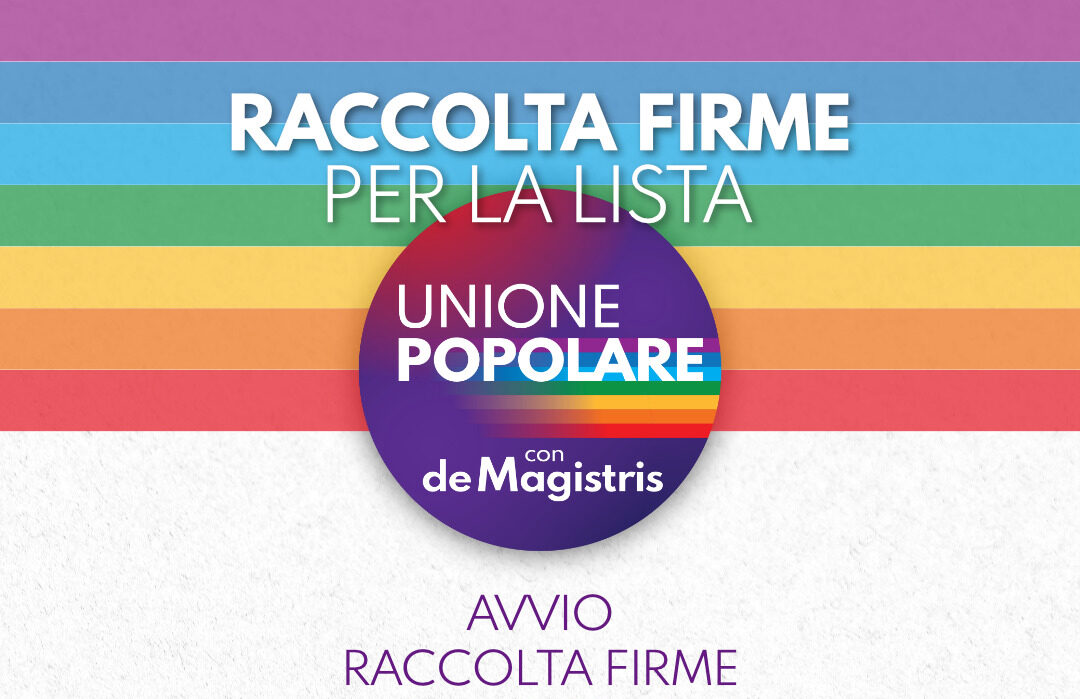 Casentino Antifascista contribuisce alla raccolta firme per “Unione Popolare”