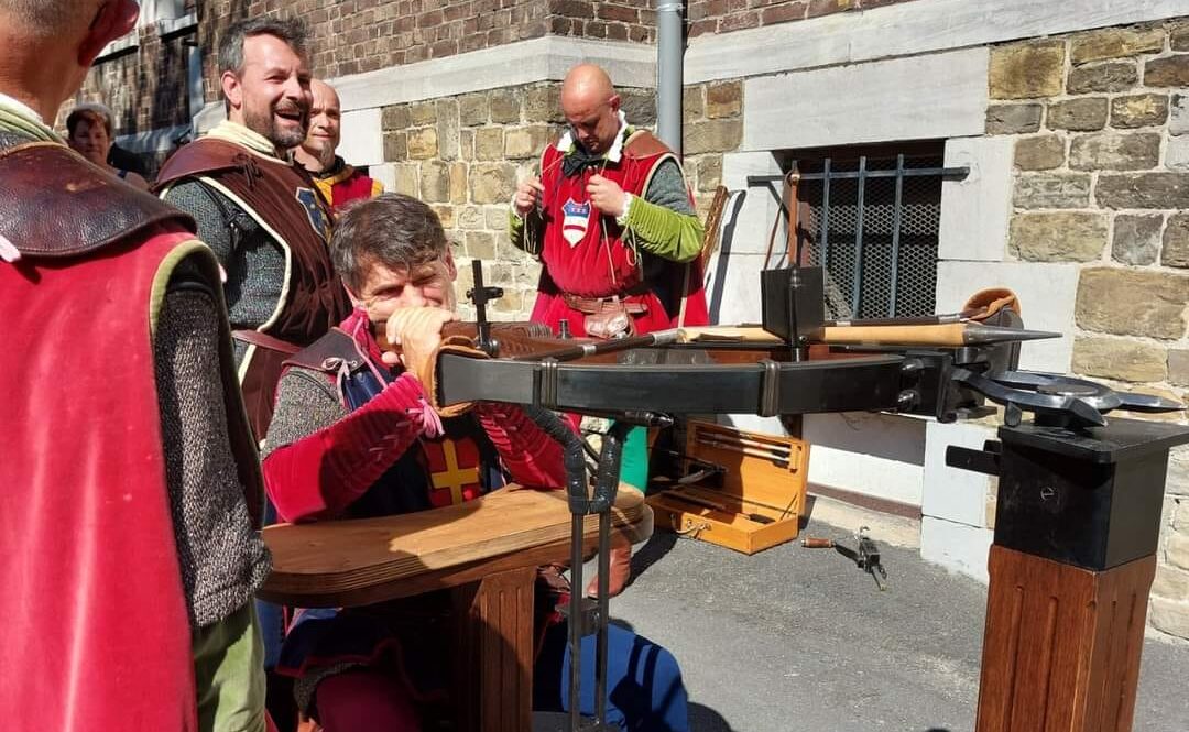 I Balestrieri di Sansepolcro ospiti a Visé in Belgio