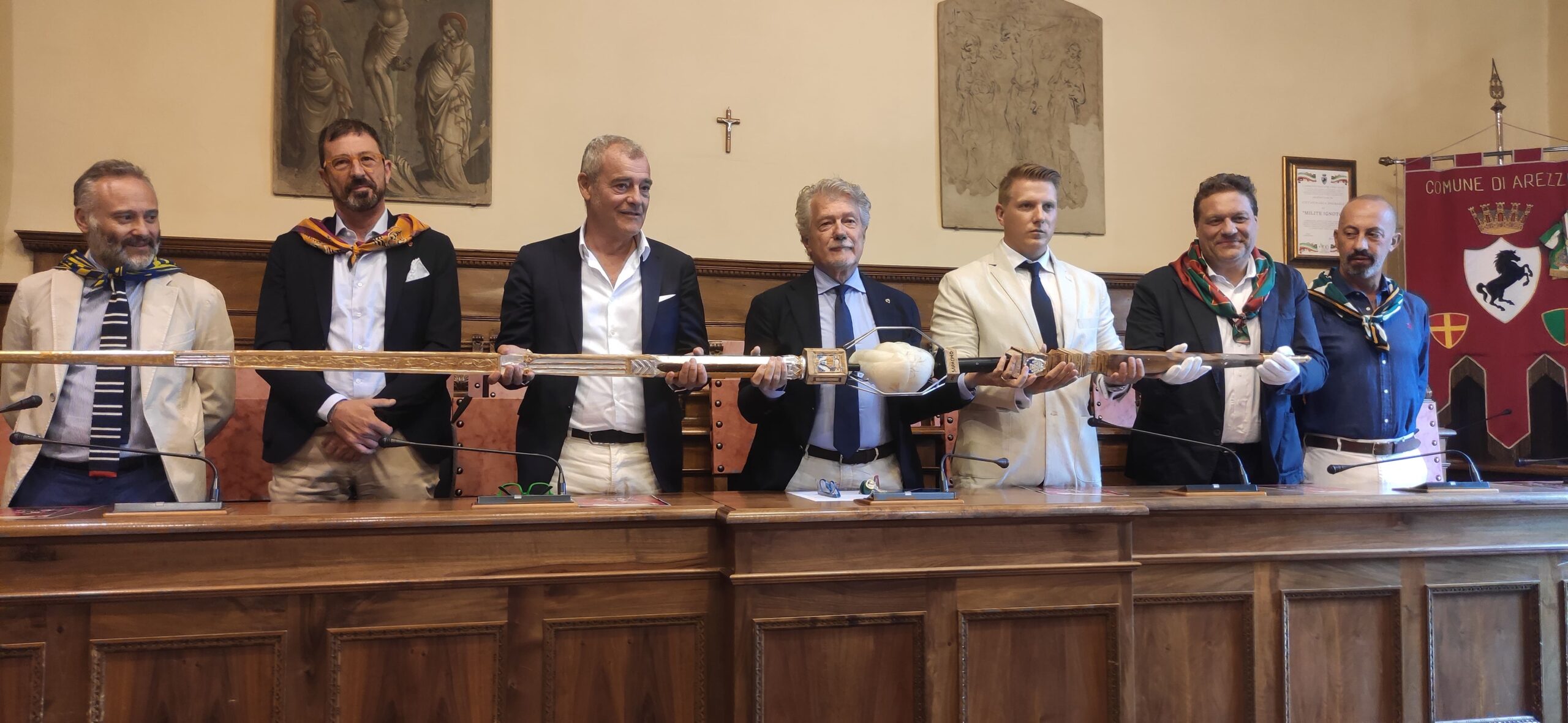 Presentata la Lancia d’Oro della 142esima edizione della Giostra del Saracino