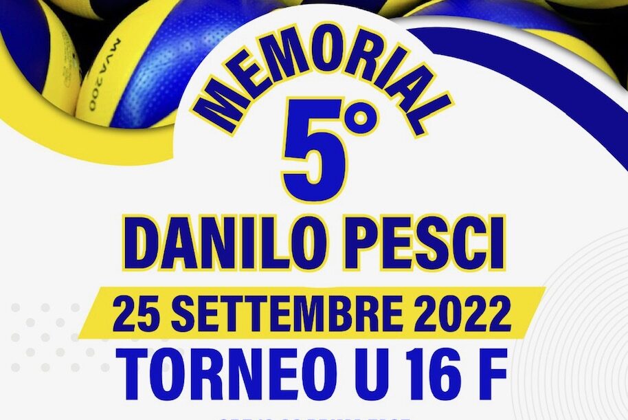 Casentino: domenica torna il “Memorial Danilo Pesci”, torneo di volley Under16