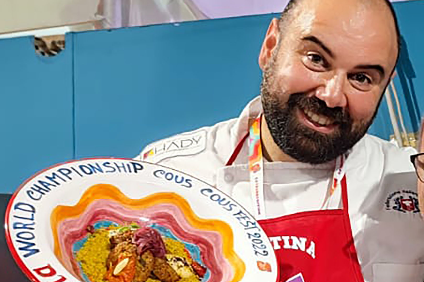Chef Shady Hasbun è vicecampione del mondo di cous cous