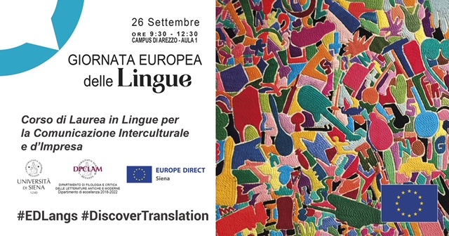 Giornata europea delle Lingue: iniziative di UNISI e presentazione del concorso “TradUni”