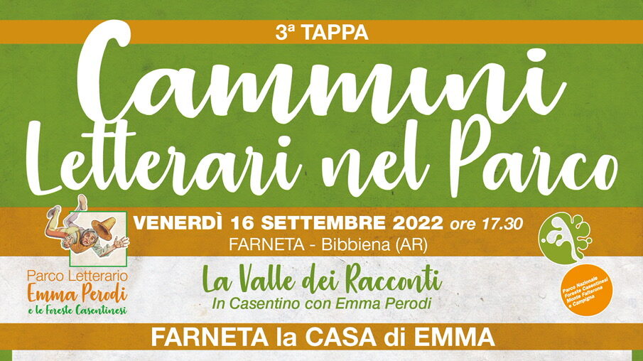 “Cammini letterari nel parco” arriva a Farneta, paese delle novelle della nonna
