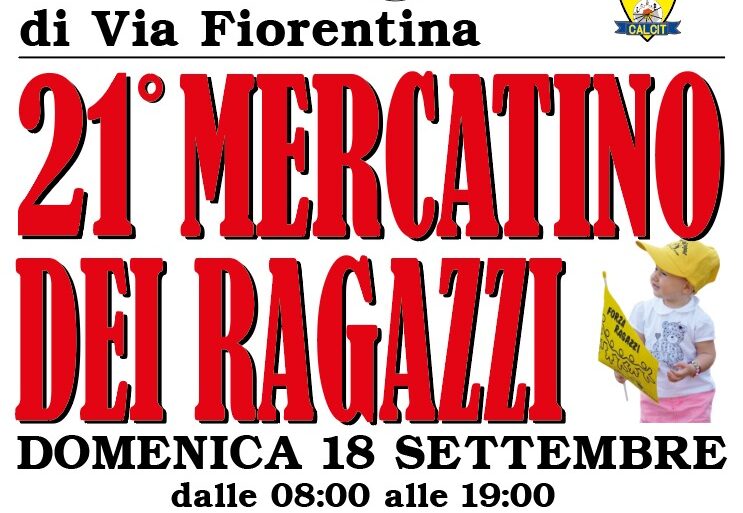 Calcit: il 21° Mercatino dei Ragazzi ha incassato oltre 20 mila euro