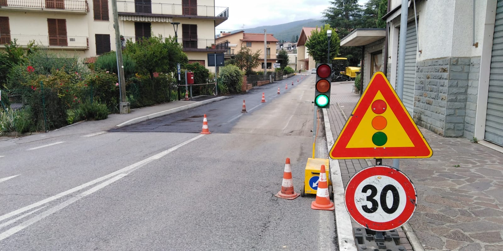 Subbiano: lavori di manutenzione straordinaria in via Marconi