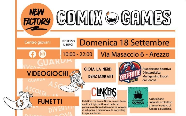 Comix & Games l’evento dedicato a giochi e fumetti