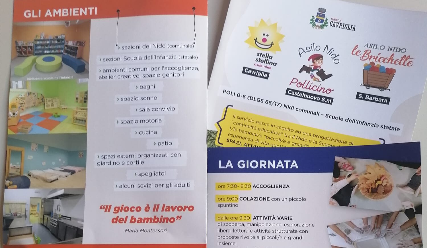 A Cavriglia nascono 3 poli 0-6: ancora investimenti in educazione e istruzione