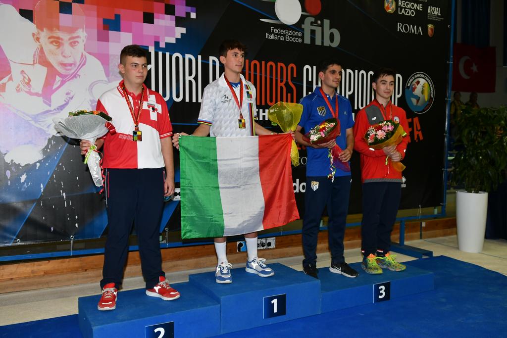 Bocce: l’Italia conquista tre ori e due argenti al Mondiale giovanile di Raffa 