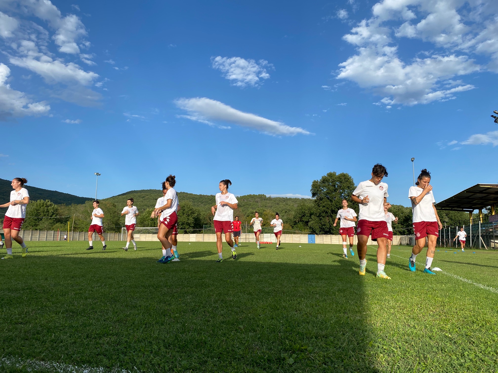 ACF Arezzo: il programma di allenamento della settimana