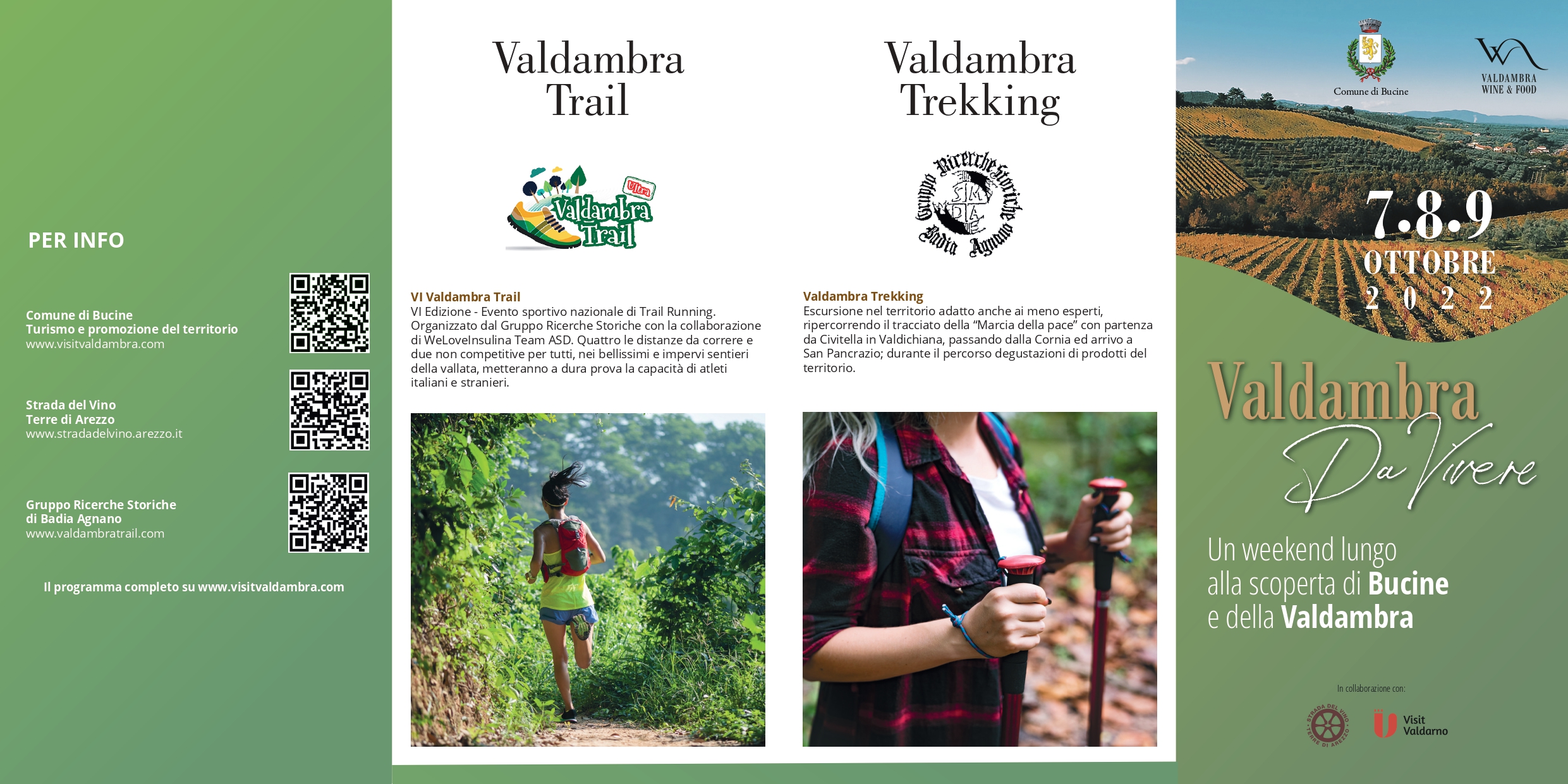 “Valdambra da Vivere”: al via la seconda edizione 