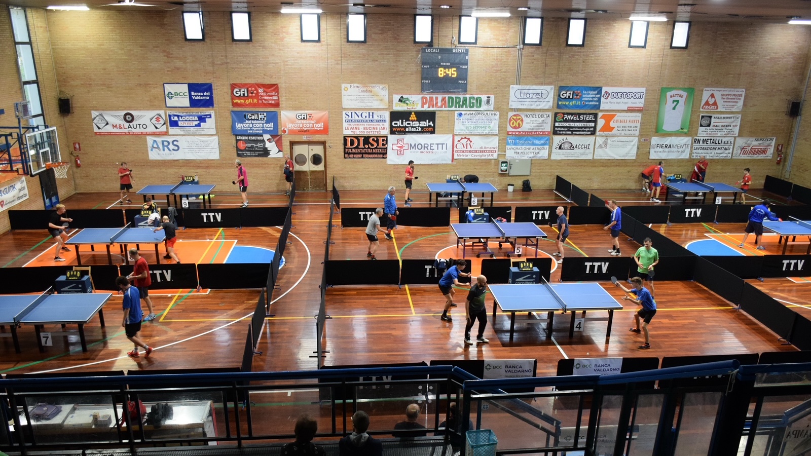 Grande successo per il Torneo regionale di Tennistavolo a San Giovanni Valdarno