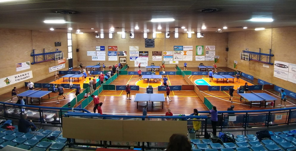 San Giovanni Valdarno: questo weekend si svolge il Torneo Regionale di Tennistavolo