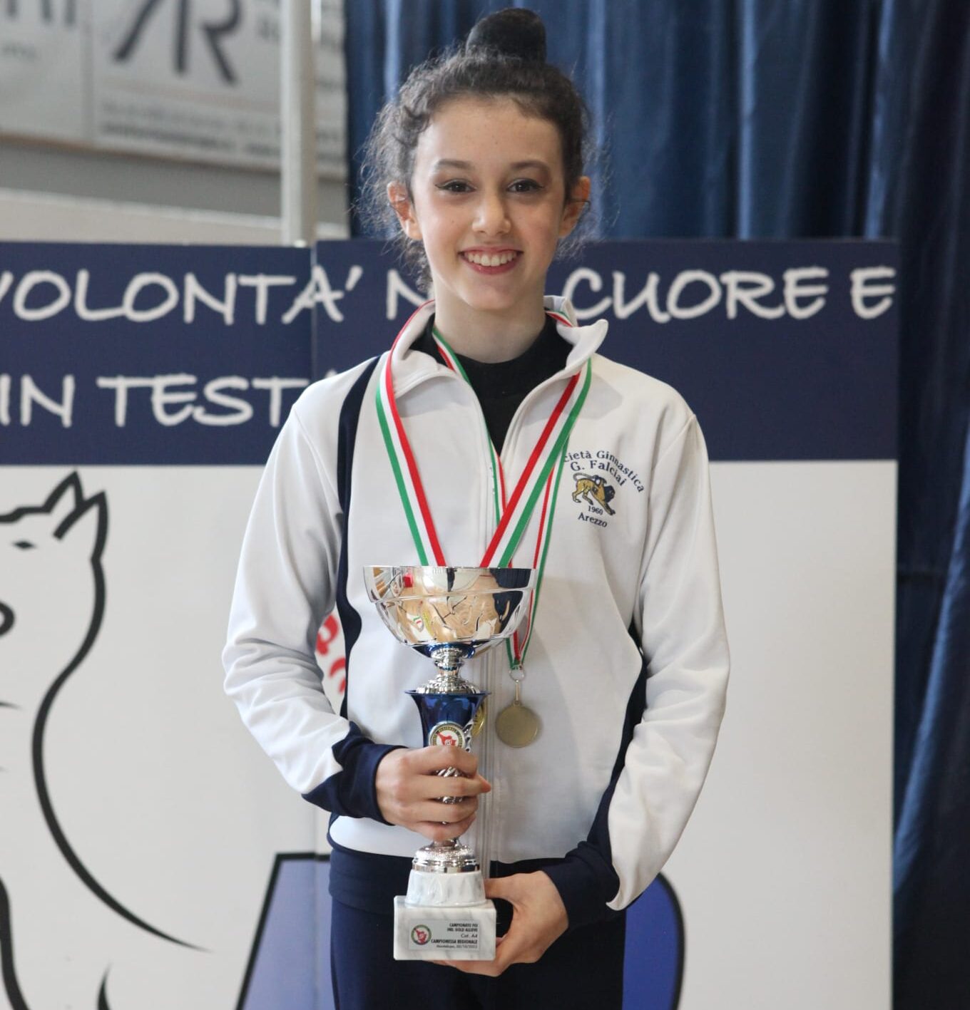 Due titoli regionali e una medaglia di bronzo per le ginnaste della Falciai Arezzo nel campionato Gold