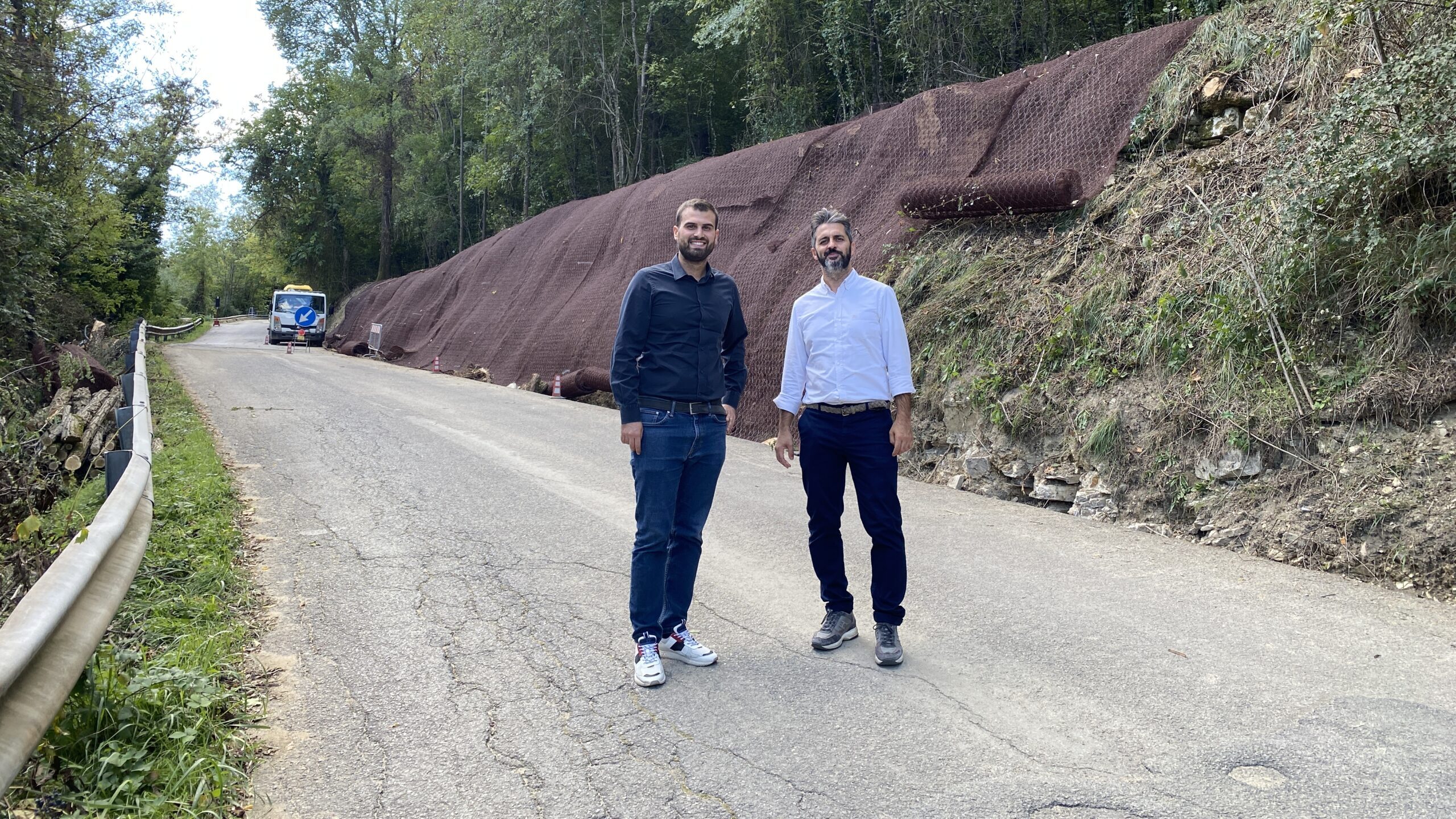 Strada di Terrosolla: iniziata l’ultima parte dei lavori di messa in sicurezza