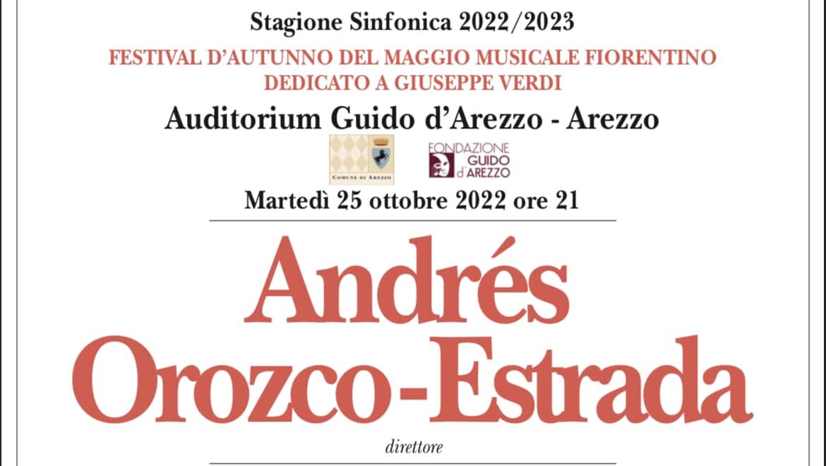 Stagione Concertistica Aretina: 1° appuntamento con il Maggio Musicale Fiorentino