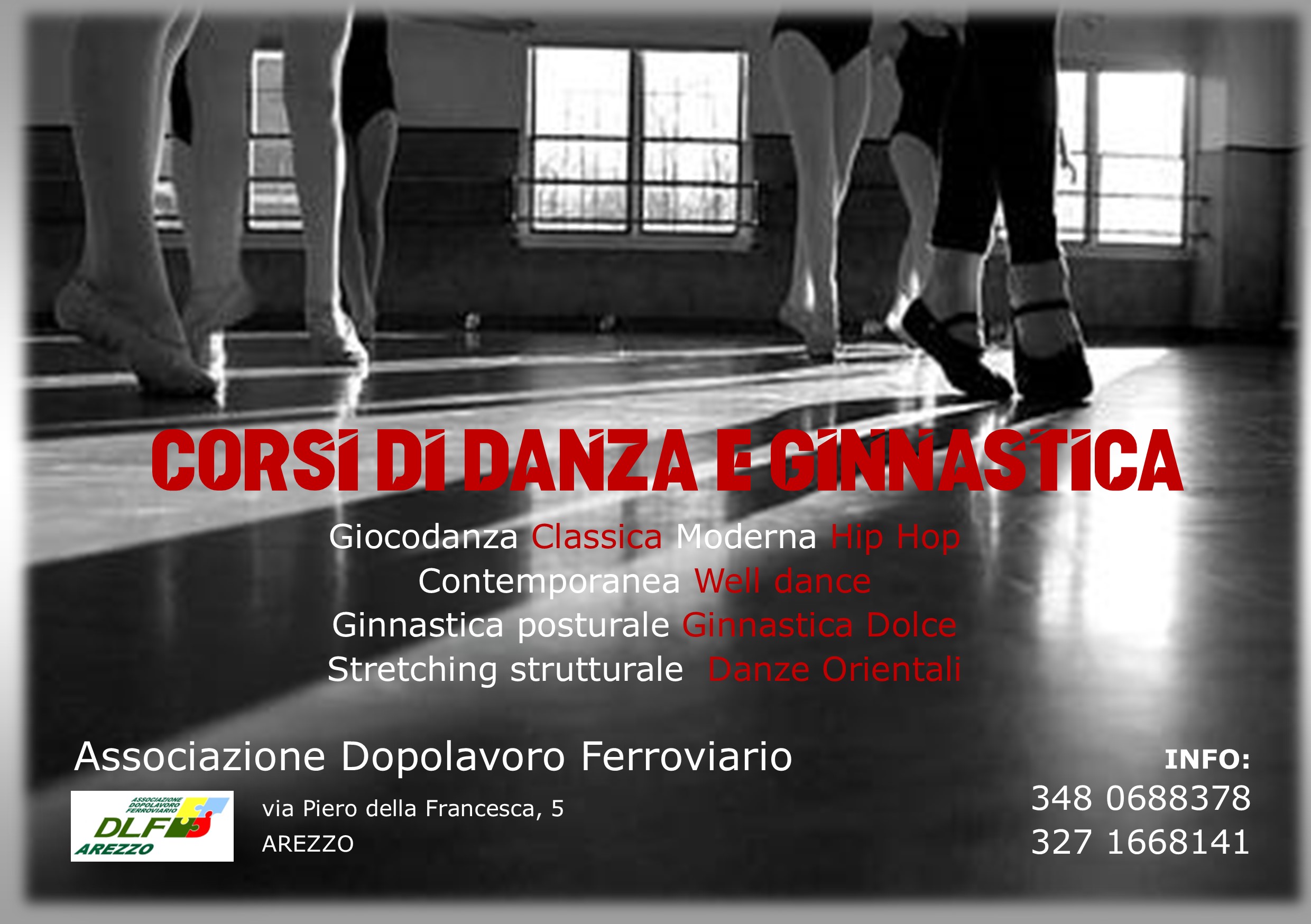 I corsi di danza e ginnastica promossi dal Dopolavoro Ferroviario di Arezzo