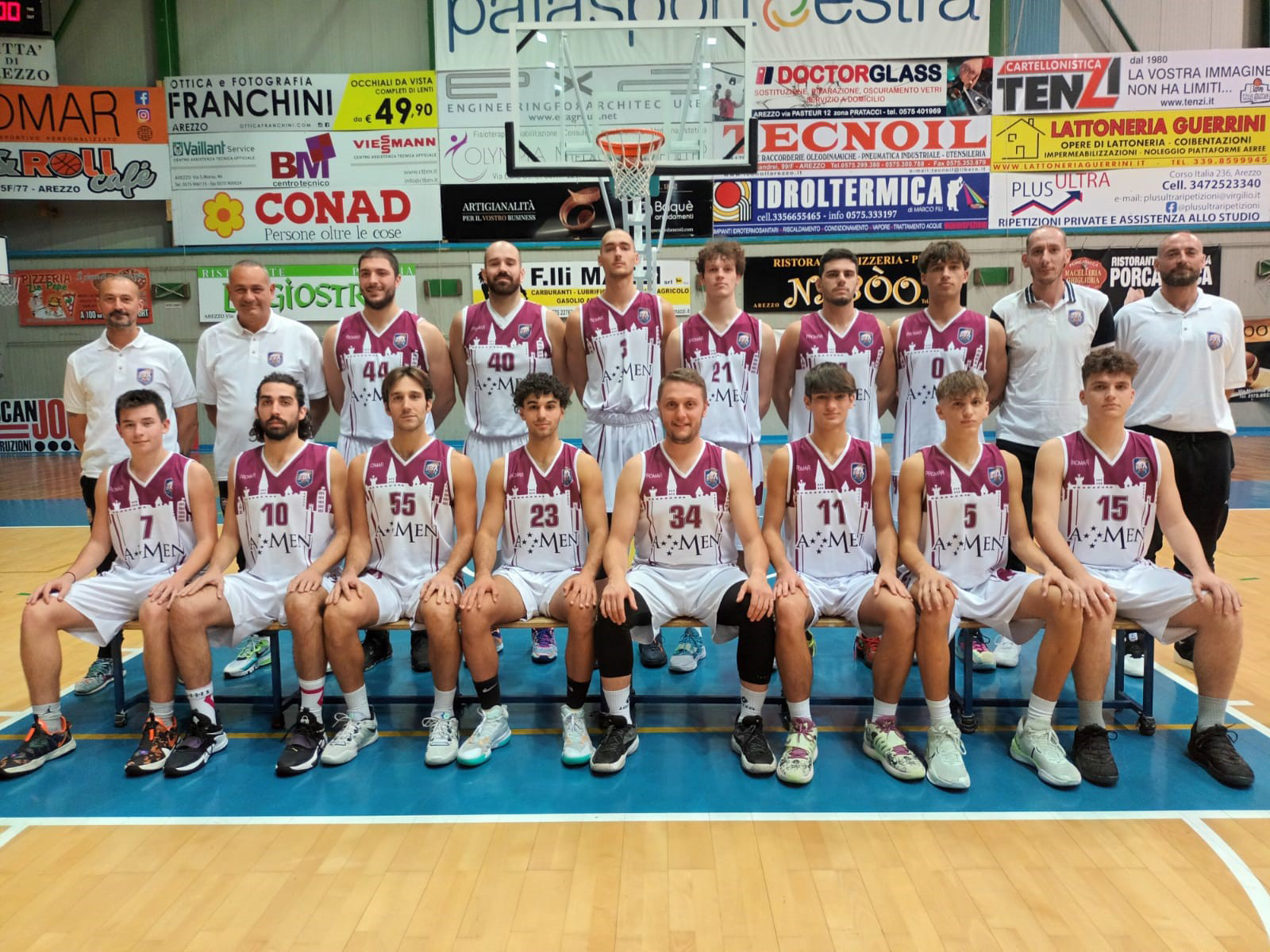 L’Amen Scuola Basket Arezzo espugnando Livorno 83-67