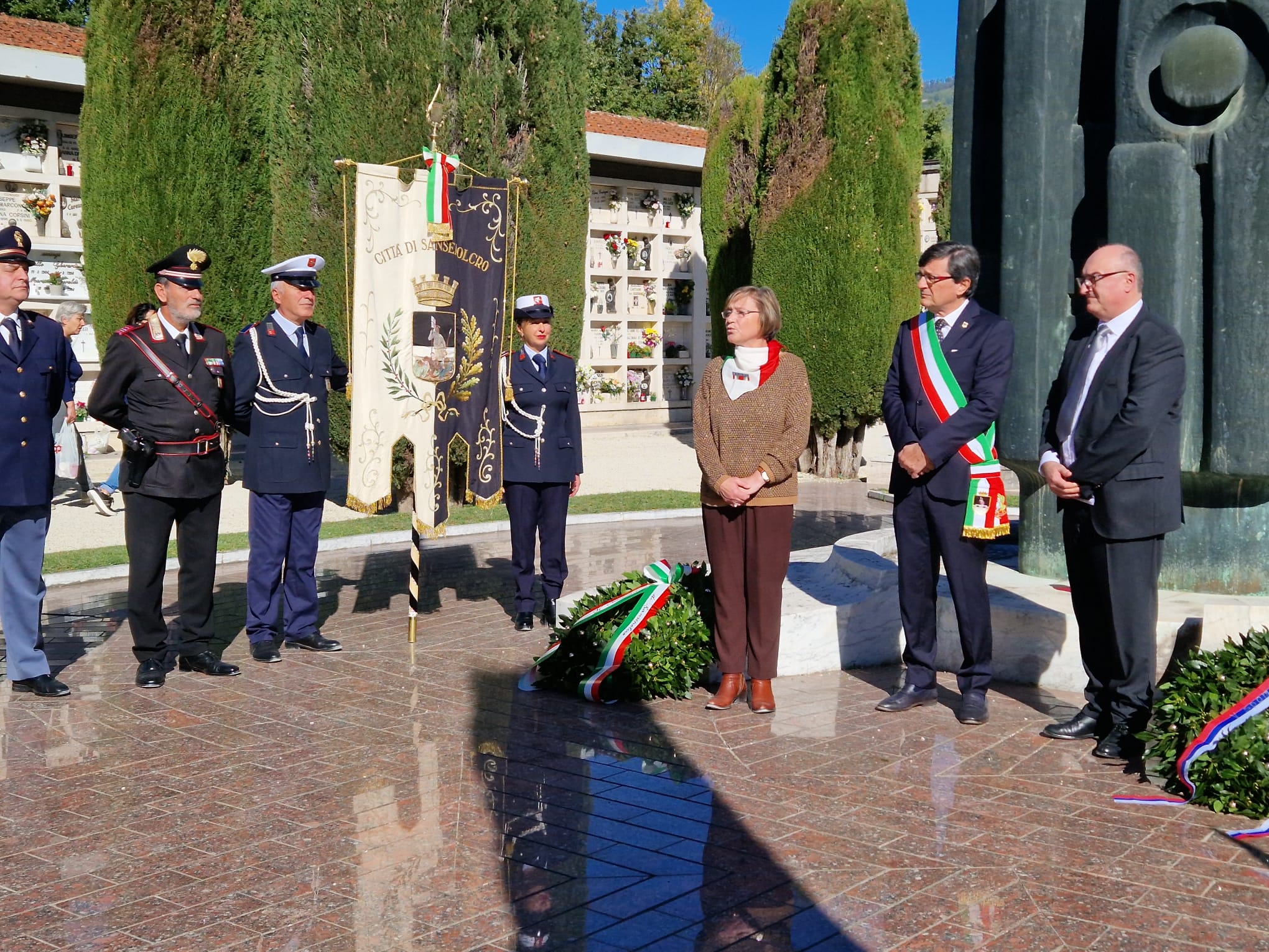 Sacrario degli Slavi, l’omaggio del comune di Sansepolcro